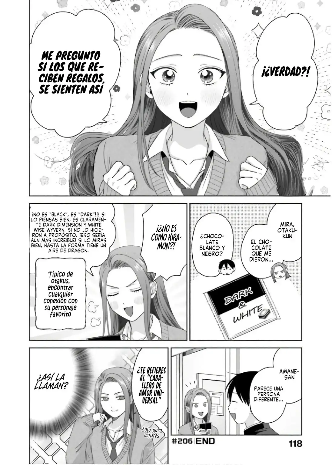 Página 8 — Otaku ni Yasashii Gyaru wa Inai!? Capítulo 206