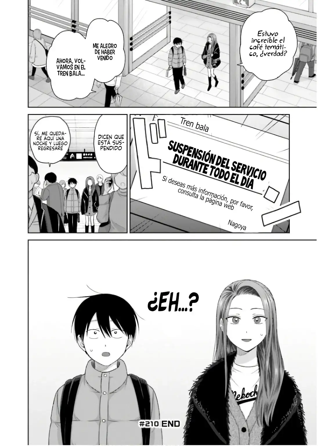 Página 8 — Otaku ni Yasashii Gyaru wa Inai!? Capítulo 210