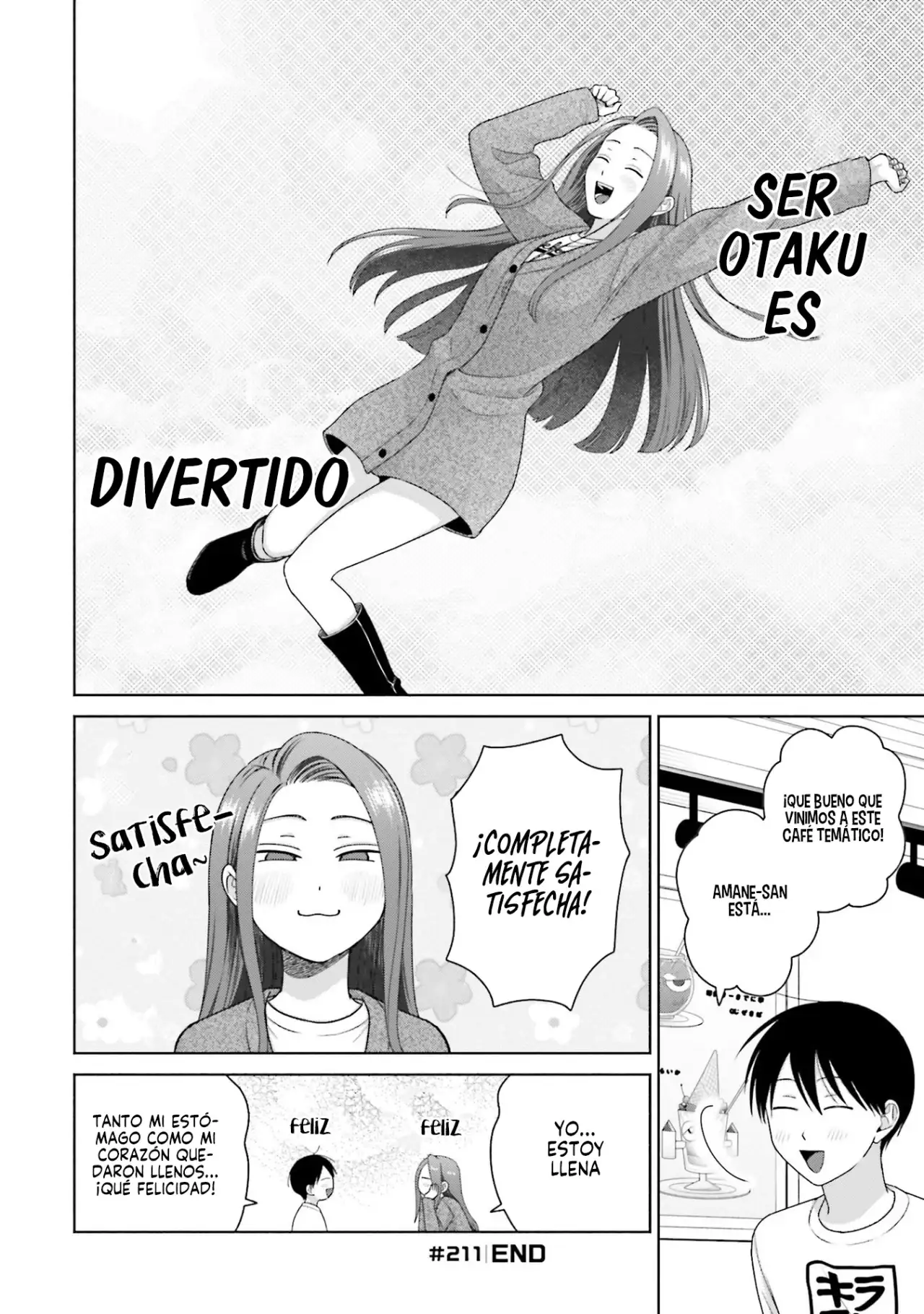 Página 8 — Otaku ni Yasashii Gyaru wa Inai!? Capítulo 211