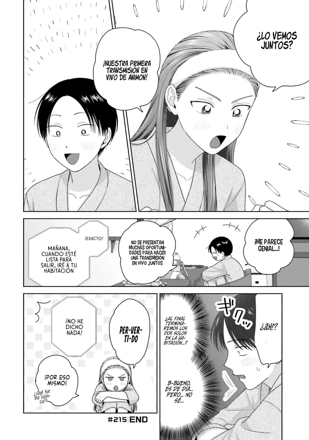 Página 8 — Otaku ni Yasashii Gyaru wa Inai!? Capítulo 215