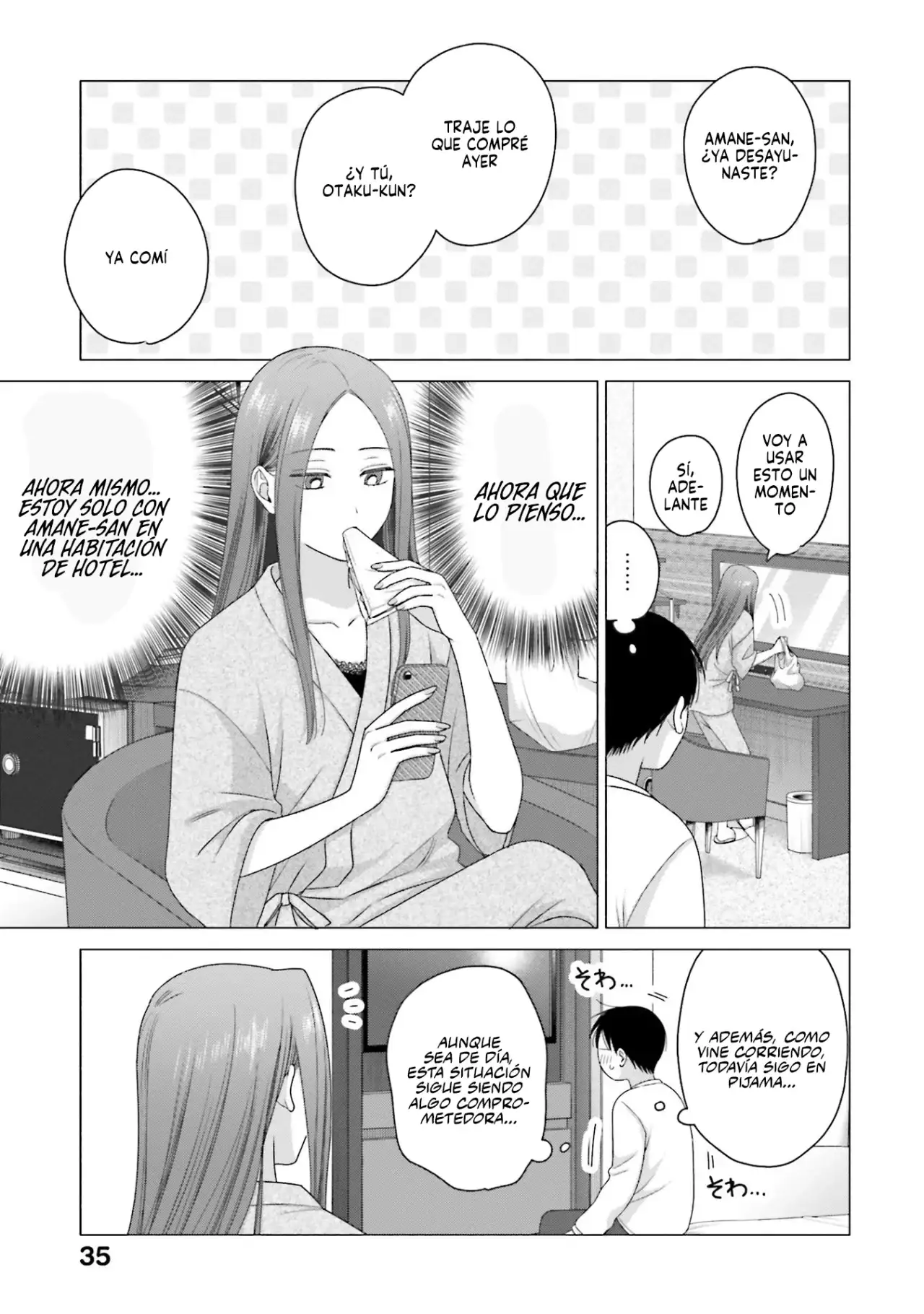 Página 7 — Otaku ni Yasashii Gyaru wa Inai!? Capítulo 217