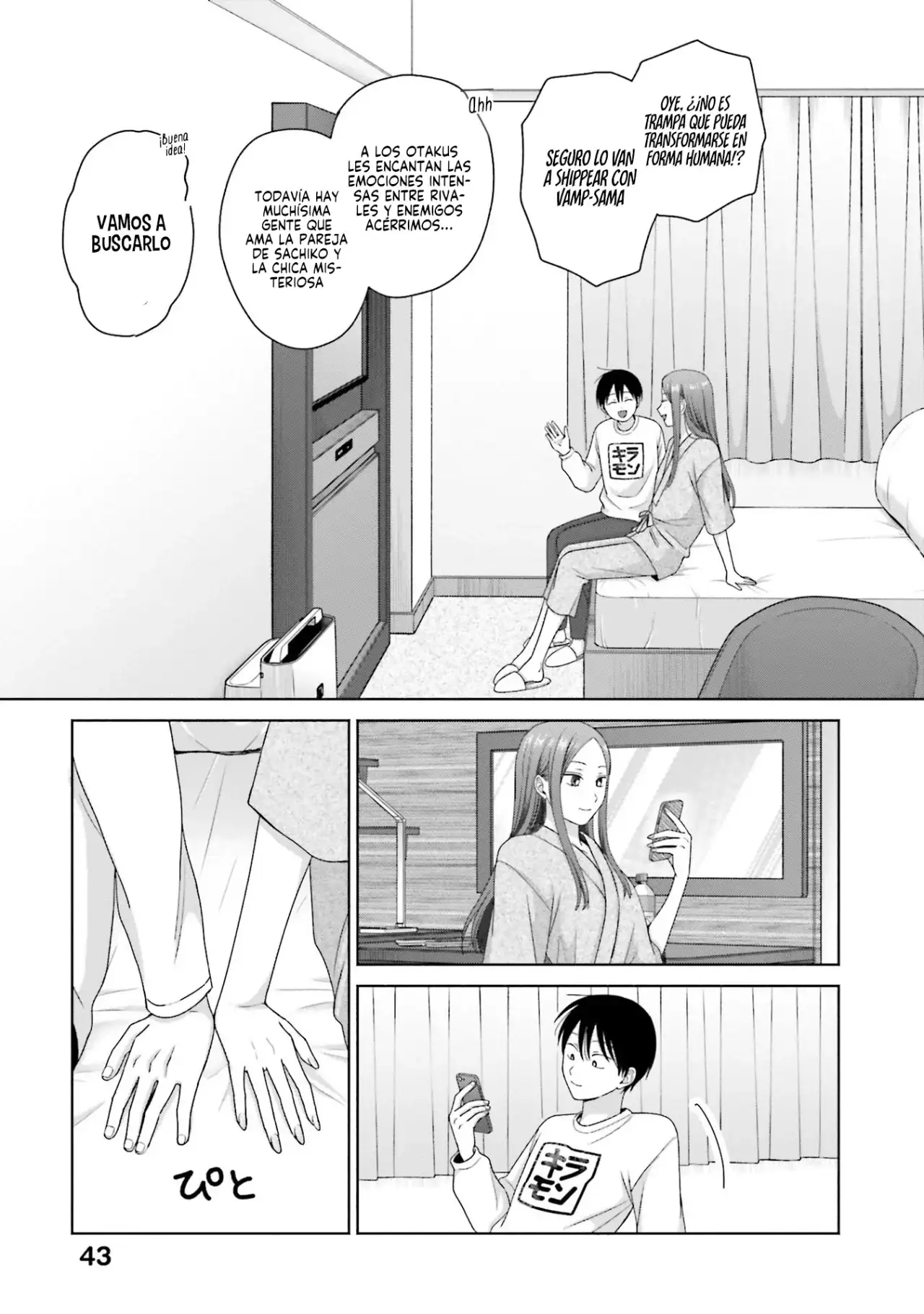 Página 7 — Otaku ni Yasashii Gyaru wa Inai!? Capítulo 219