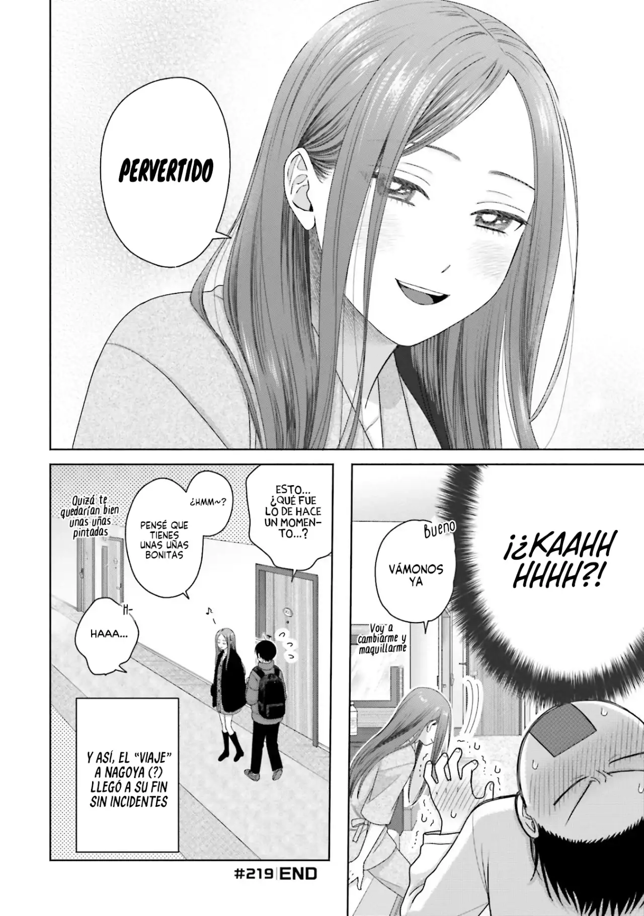 Página 10 — Otaku ni Yasashii Gyaru wa Inai!? Capítulo 219