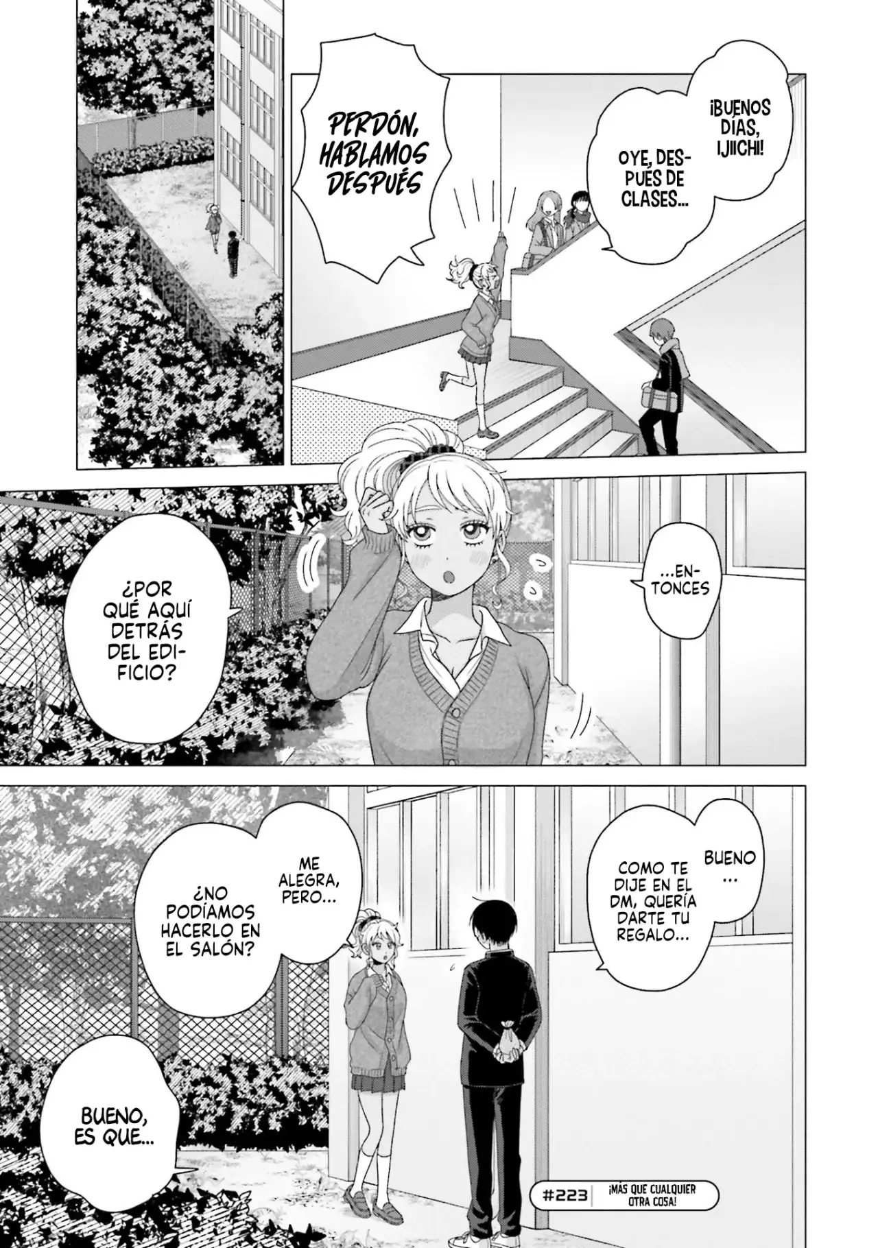 Página 6 — Otaku ni Yasashii Gyaru wa Inai!? Capítulo 223