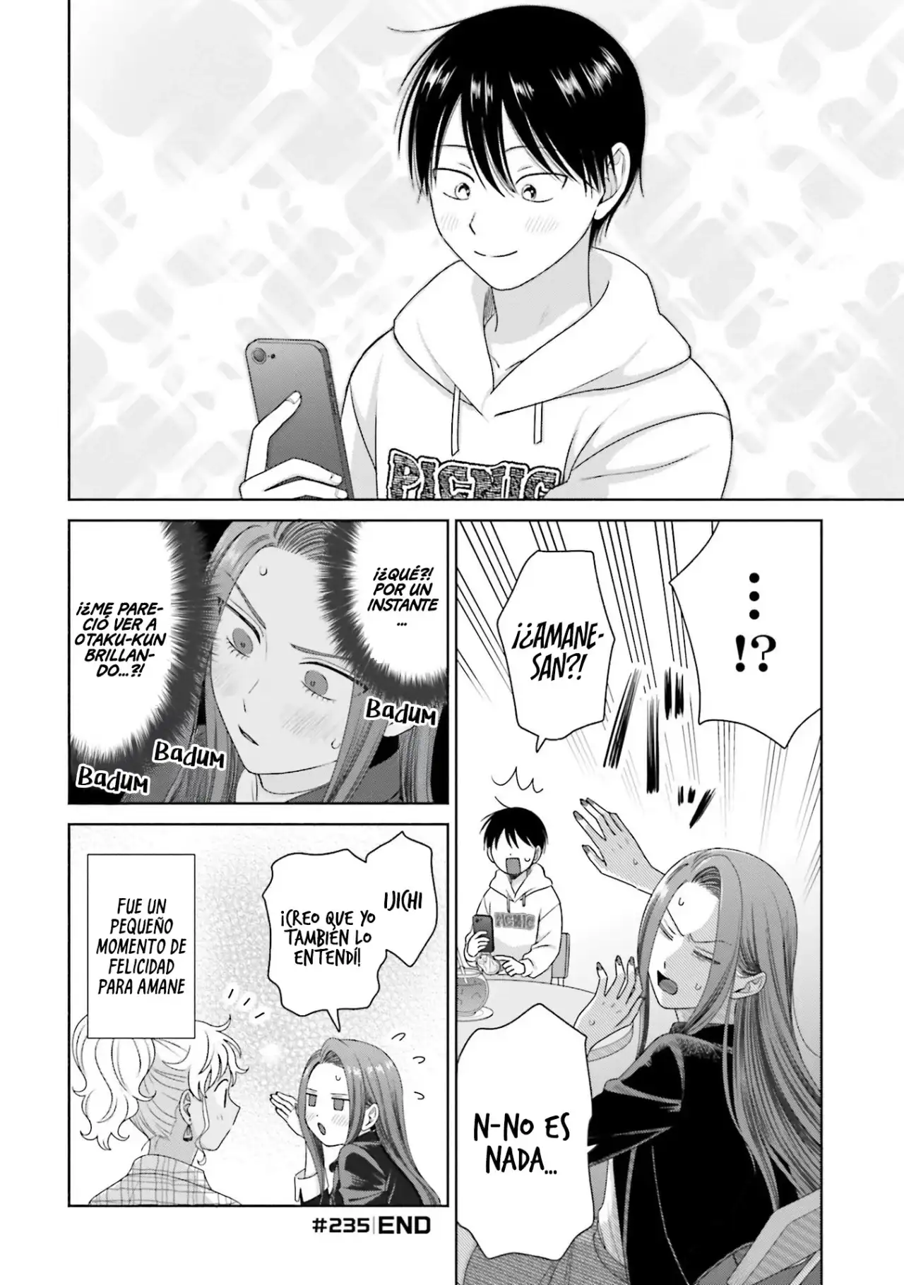Página 9 — Otaku ni Yasashii Gyaru wa Inai!? Capítulo 235