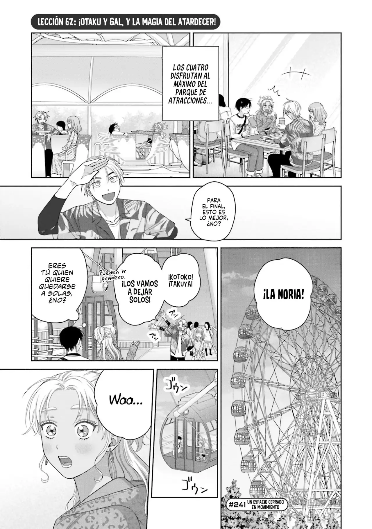 Página 6 — Otaku ni Yasashii Gyaru wa Inai!? Capítulo 241