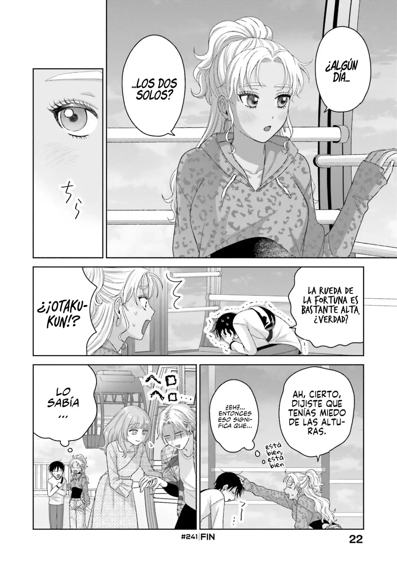 Página 9 — Otaku ni Yasashii Gyaru wa Inai!? Capítulo 241