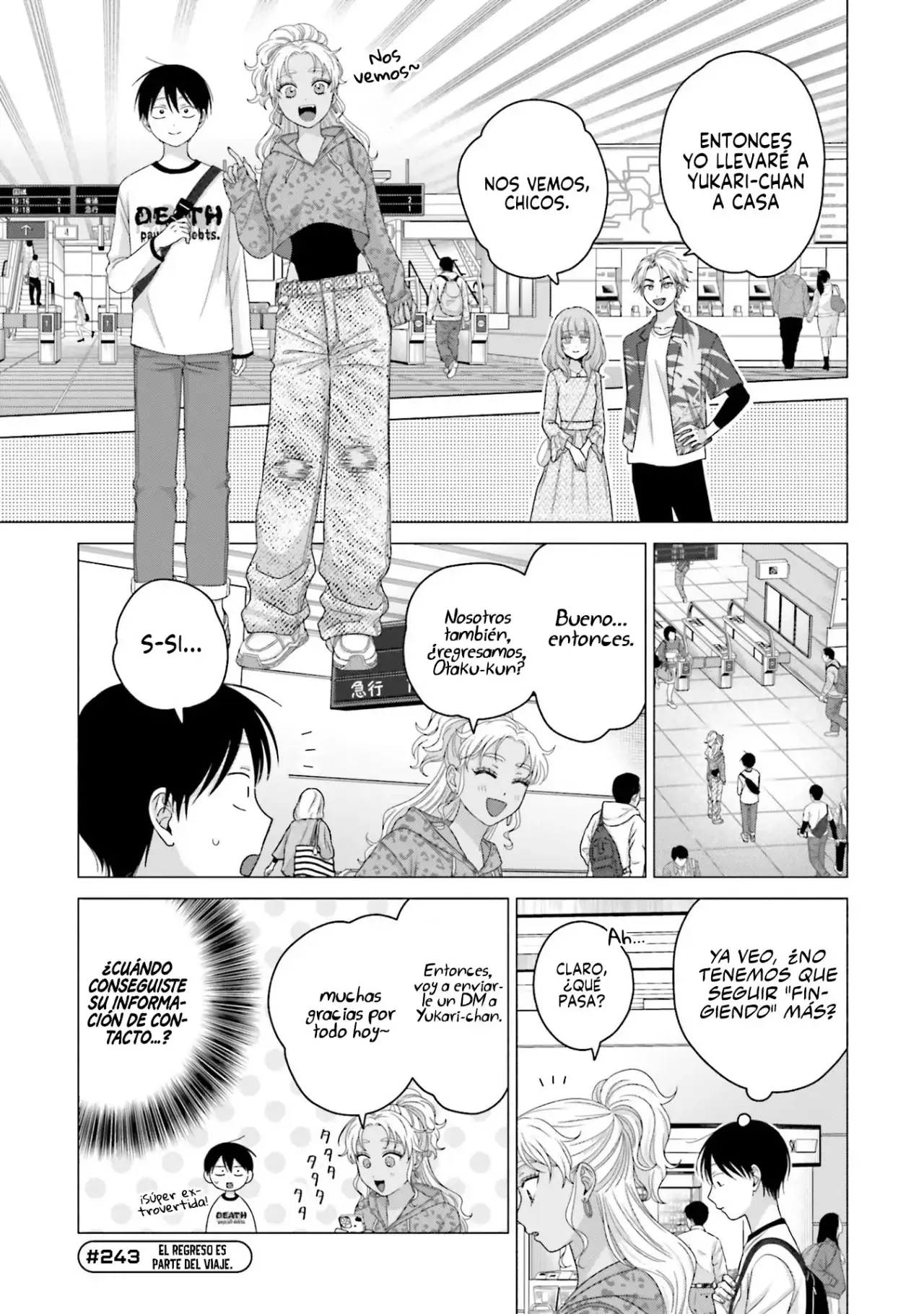 Página 6 — Otaku ni Yasashii Gyaru wa Inai!? Capítulo 243
