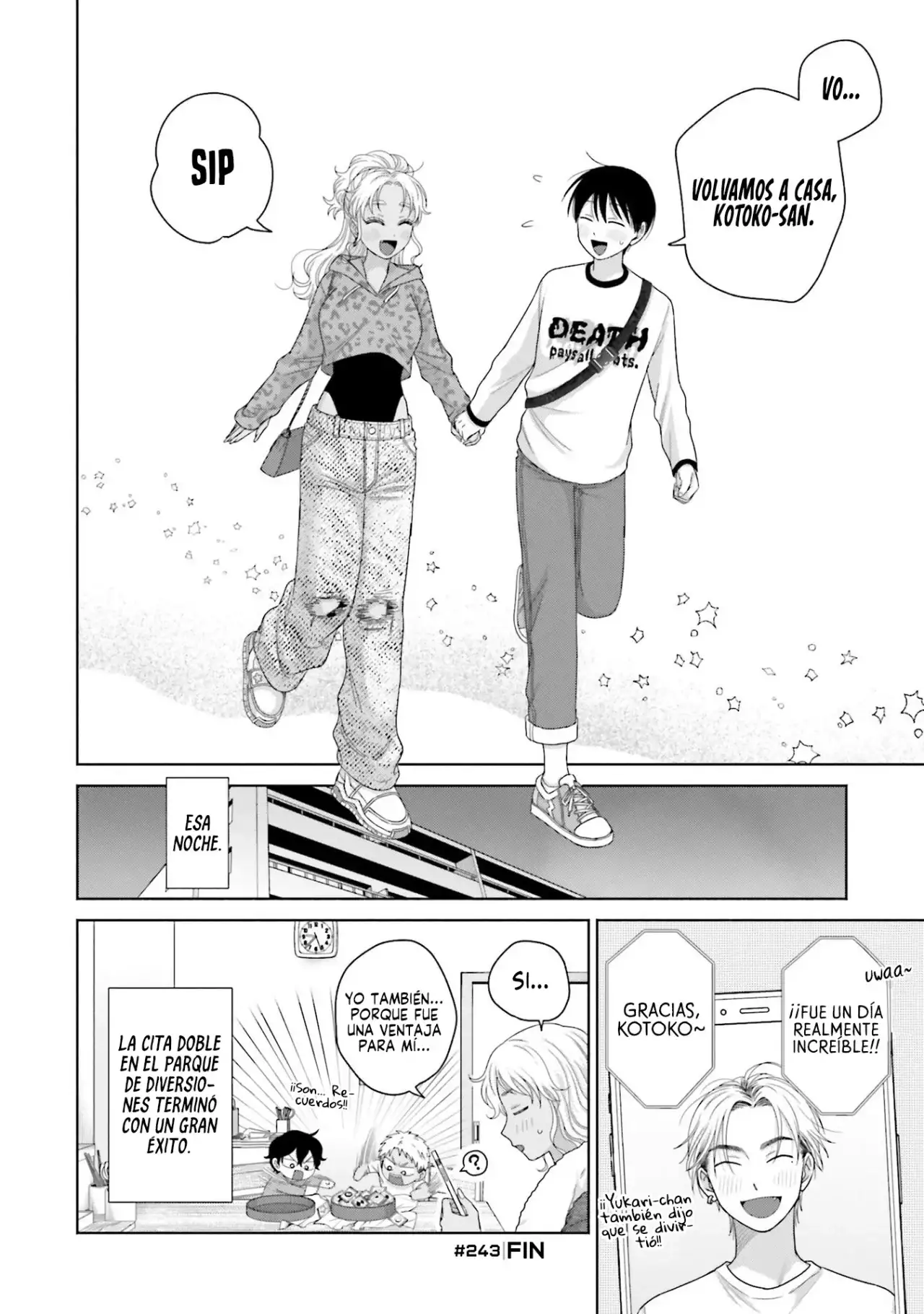 Página 9 — Otaku ni Yasashii Gyaru wa Inai!? Capítulo 243