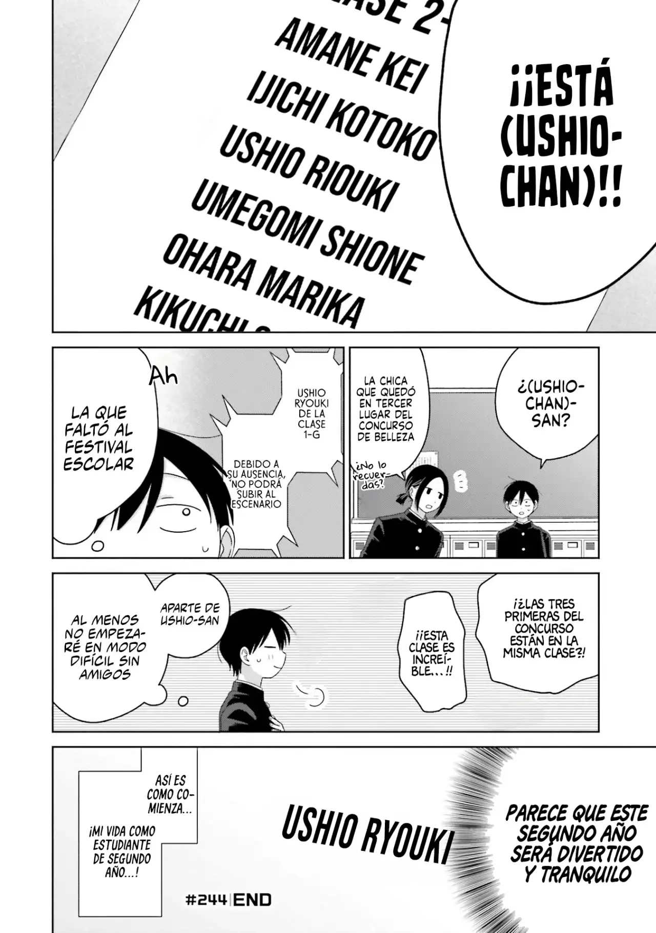 Página 9 — Otaku ni Yasashii Gyaru wa Inai!? Capítulo 244