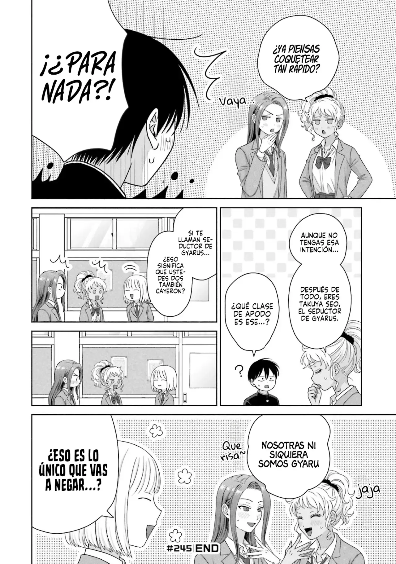 Página 9 — Otaku ni Yasashii Gyaru wa Inai!? Capítulo 245