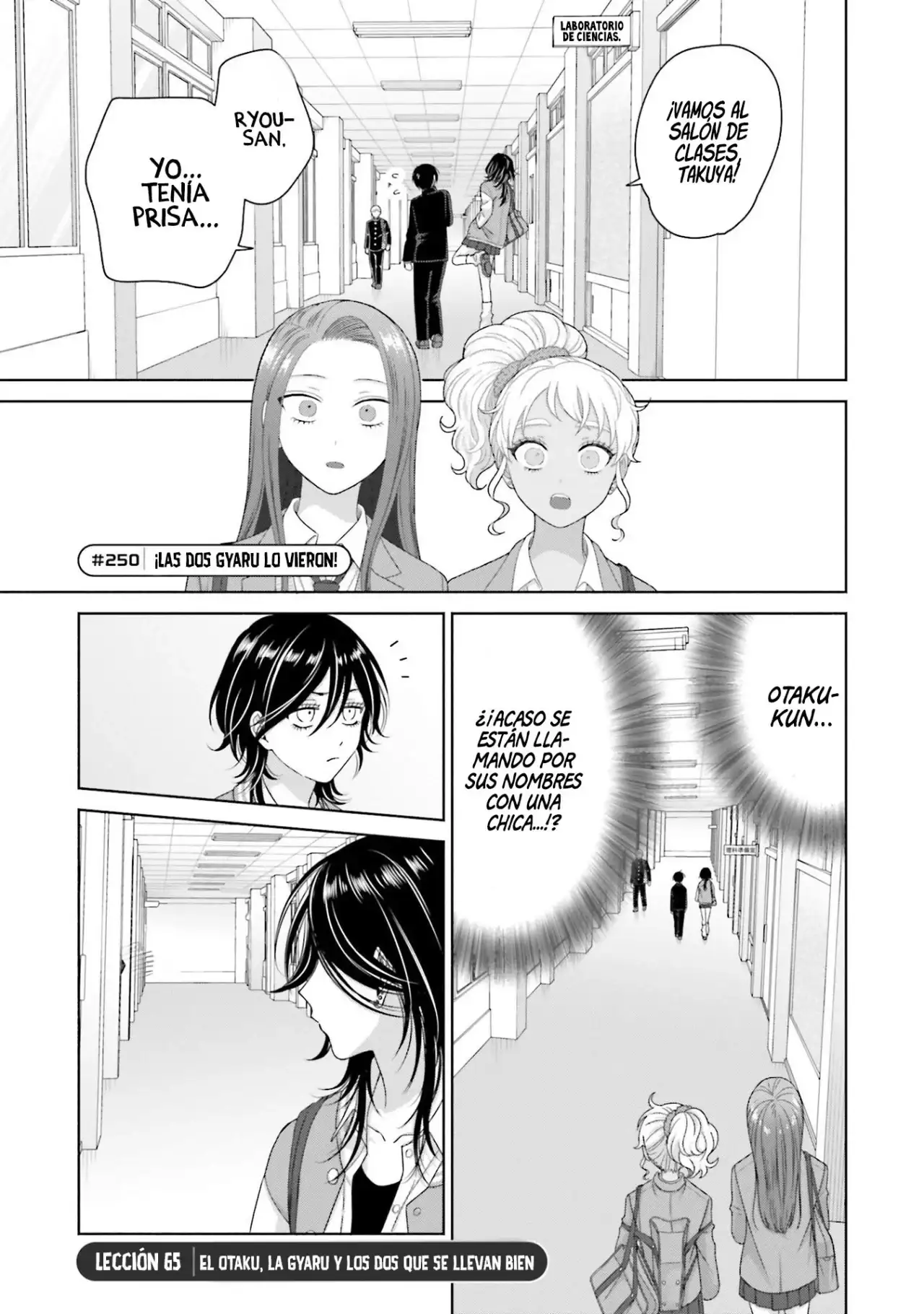 Página 6 — Otaku ni Yasashii Gyaru wa Inai!? Capítulo 250