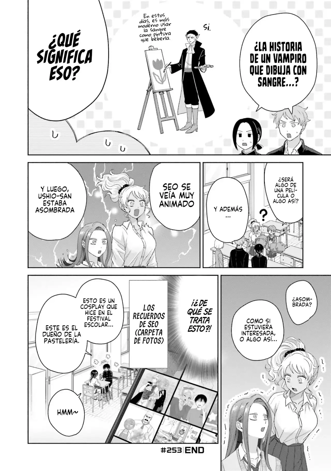 Página 9 — Otaku ni Yasashii Gyaru wa Inai!? Capítulo 253