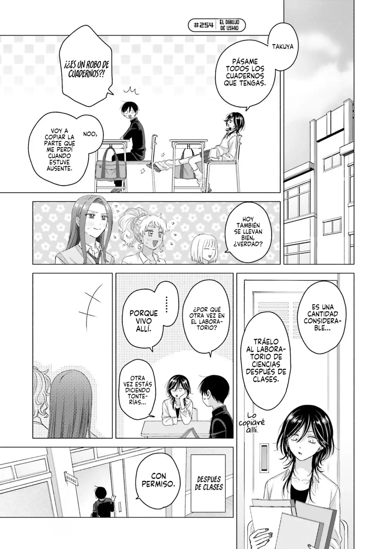 Página 6 — Otaku ni Yasashii Gyaru wa Inai!? Capítulo 254