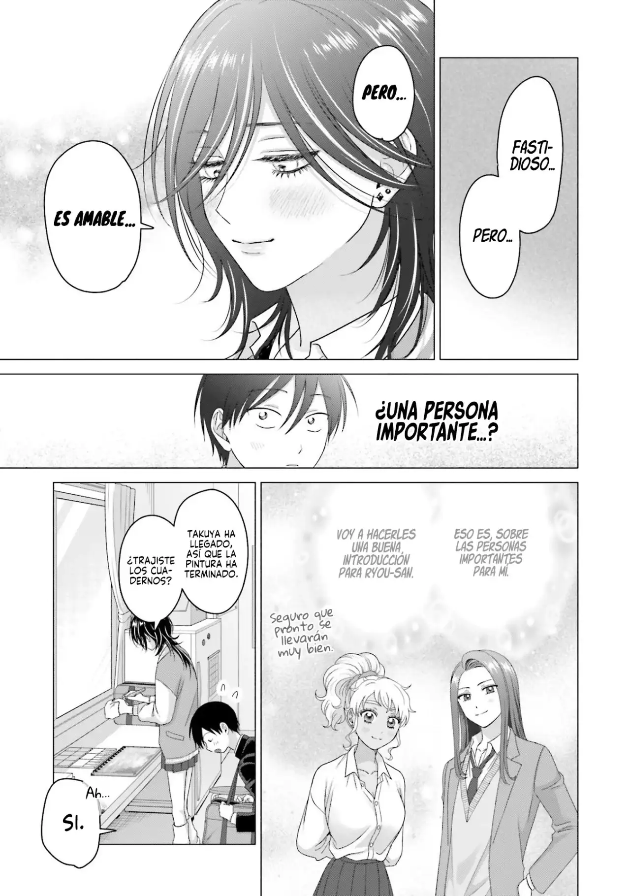 Página 10 — Otaku ni Yasashii Gyaru wa Inai!? Capítulo 254