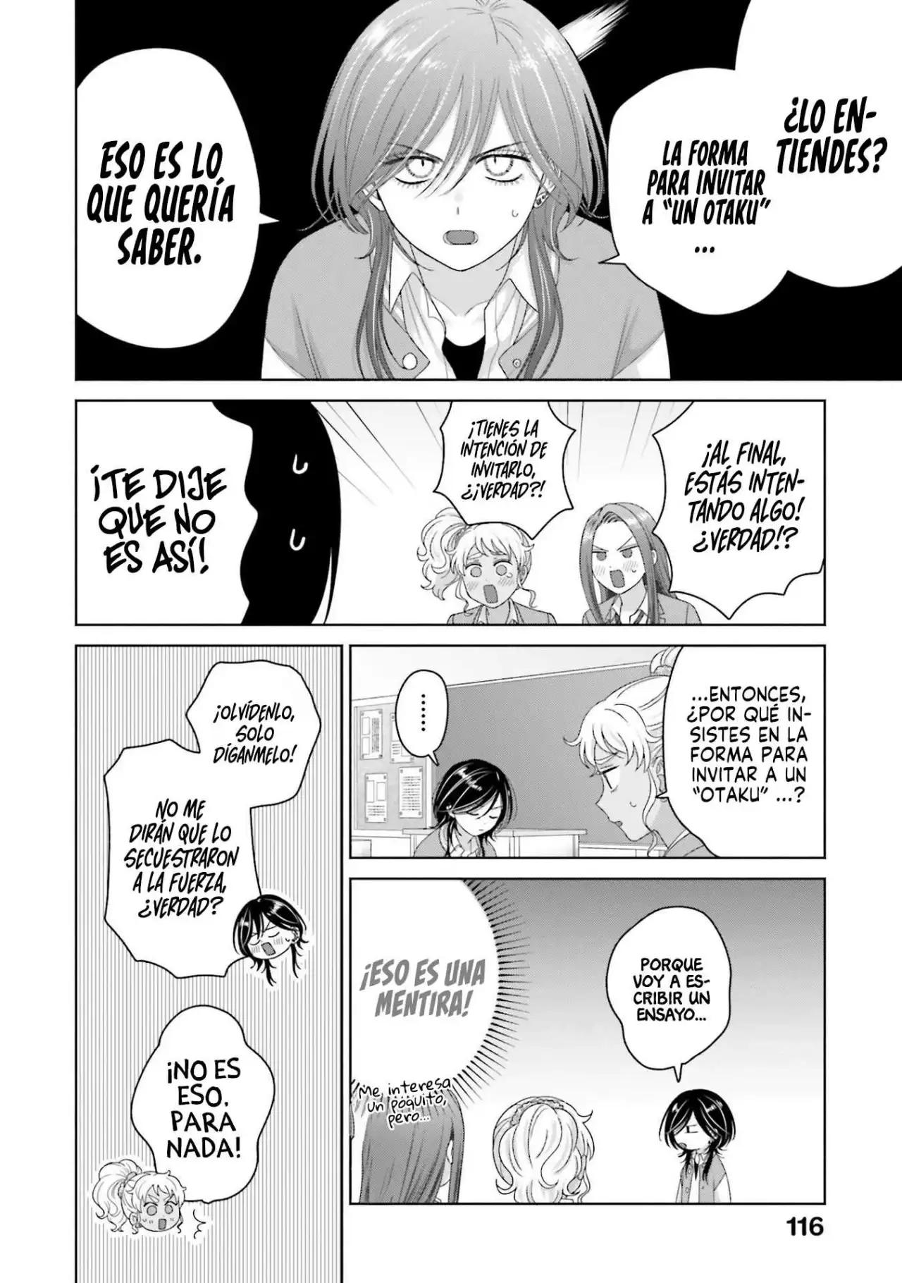 Página 16 — Otaku ni Yasashii Gyaru wa Inai!? Capítulo 256