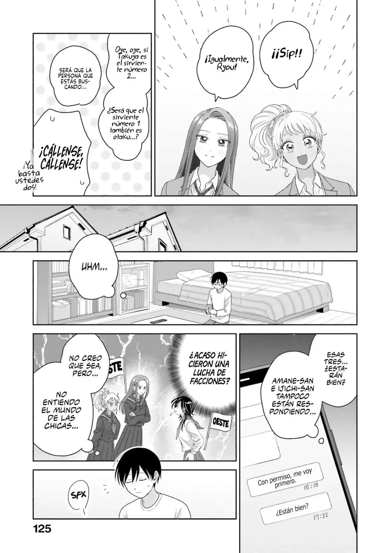 Página 25 — Otaku ni Yasashii Gyaru wa Inai!? Capítulo 256