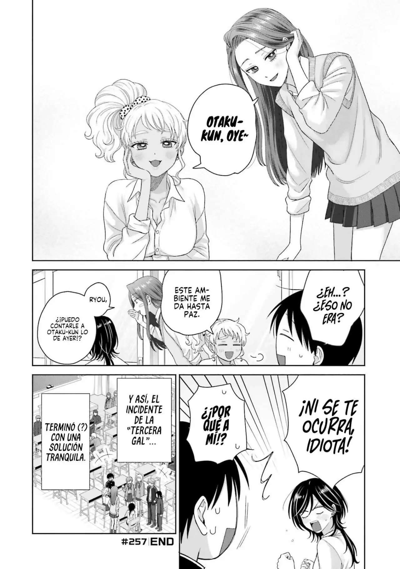 Página 7 — Otaku ni Yasashii Gyaru wa Inai!? Capítulo 257