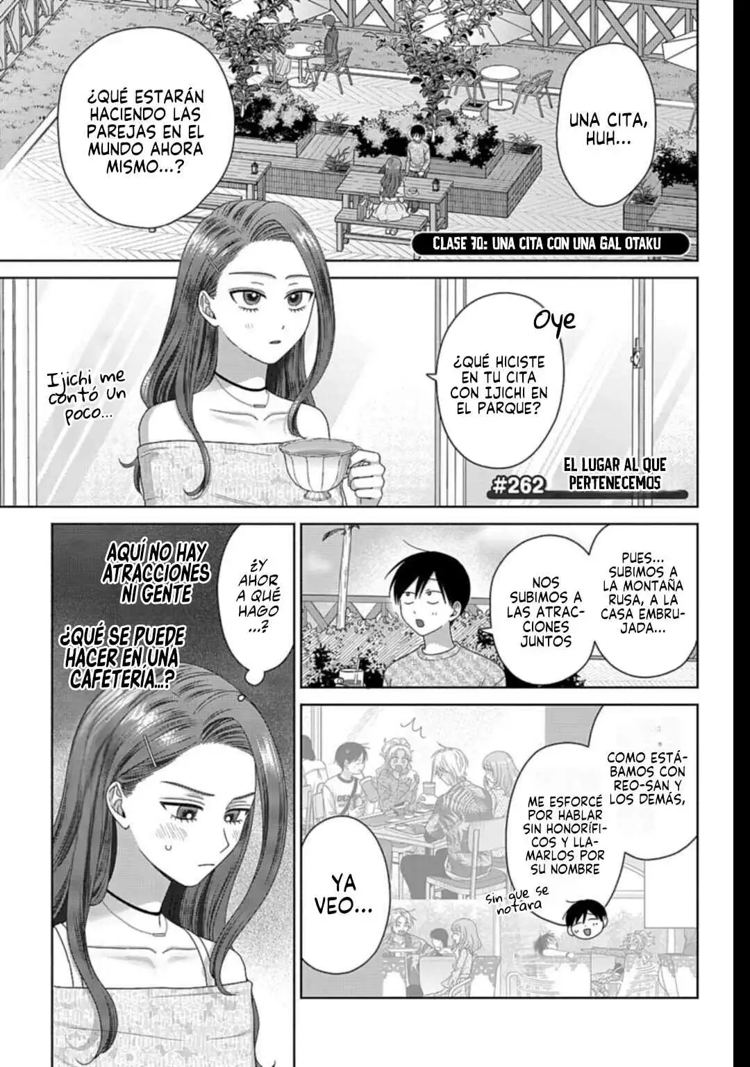 Página 4 — Otaku ni Yasashii Gyaru wa Inai!? Capítulo 262