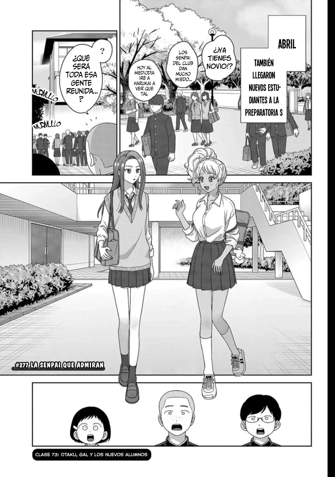 Página 5 — Otaku ni Yasashii Gyaru wa Inai!? Capítulo 273