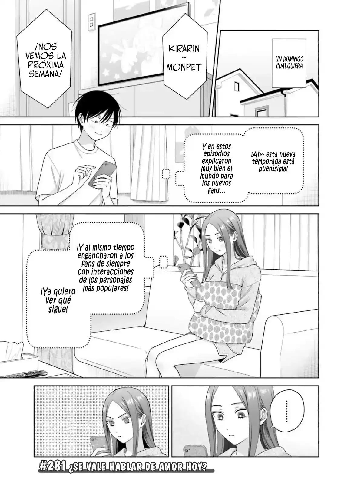 Página 5 — Otaku ni Yasashii Gyaru wa Inai!? Capítulo 277