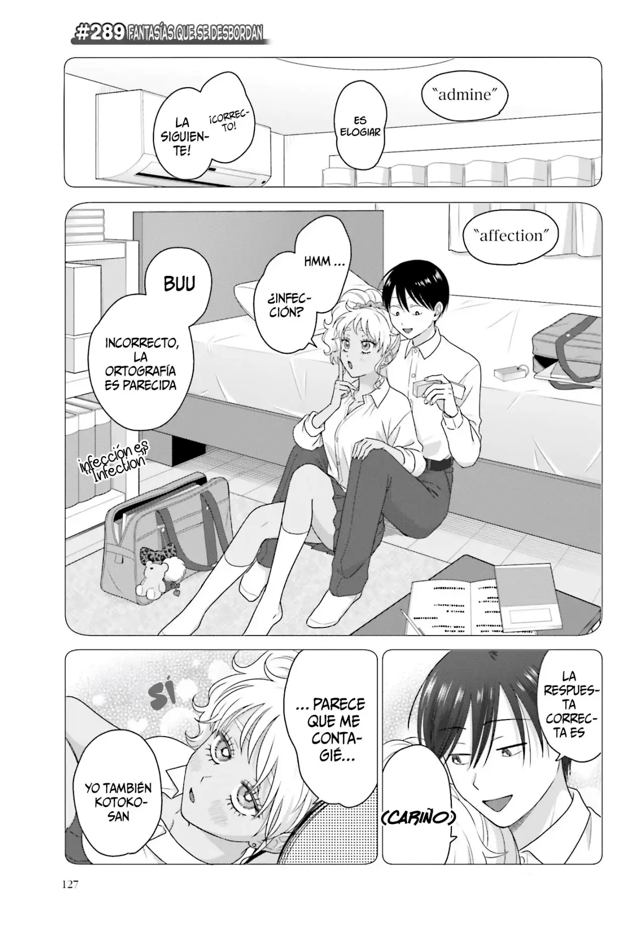 Página 5 — Otaku ni Yasashii Gyaru wa Inai!? Capítulo 285
