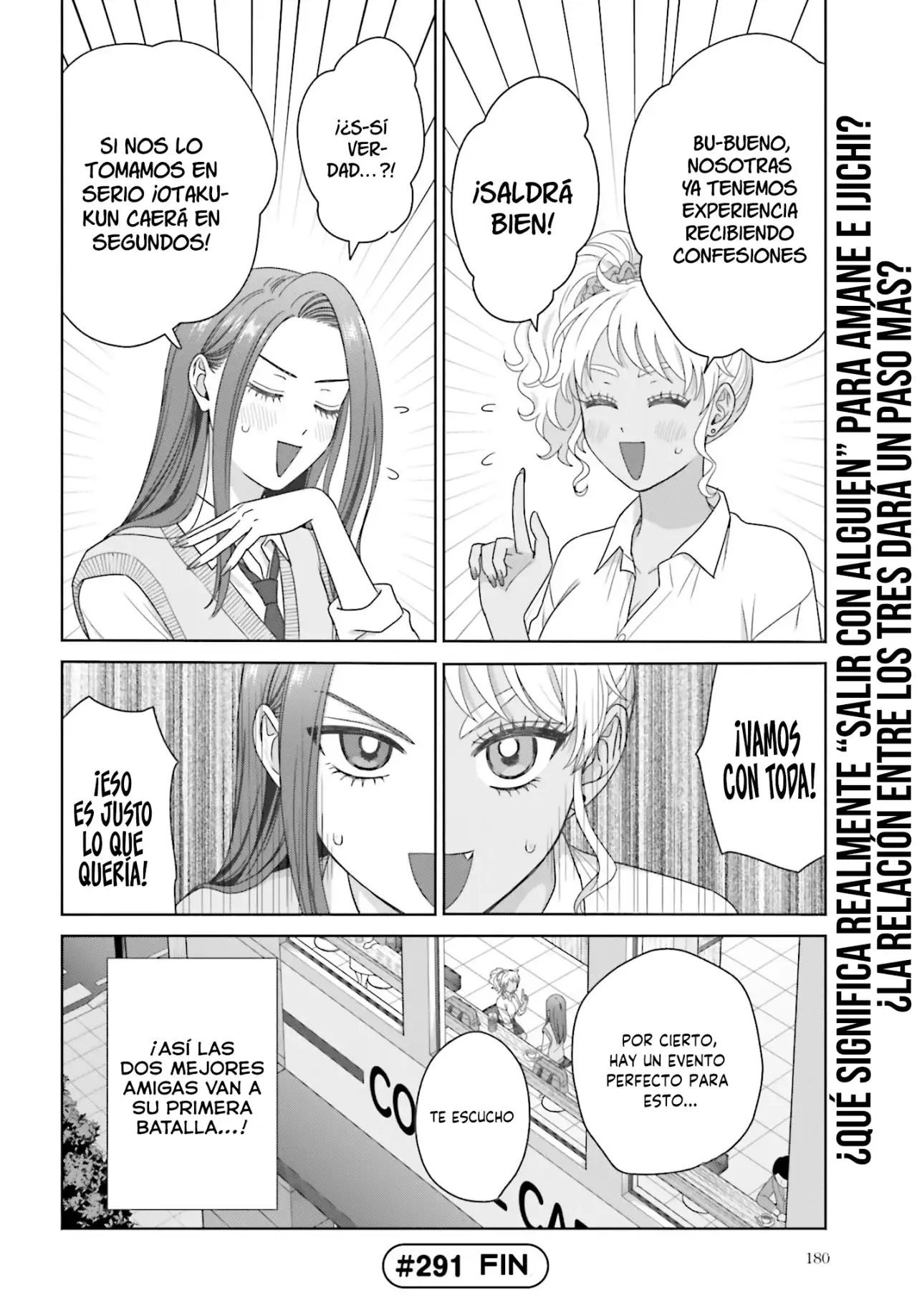 Página 12 — Otaku ni Yasashii Gyaru wa Inai!? Capítulo 287