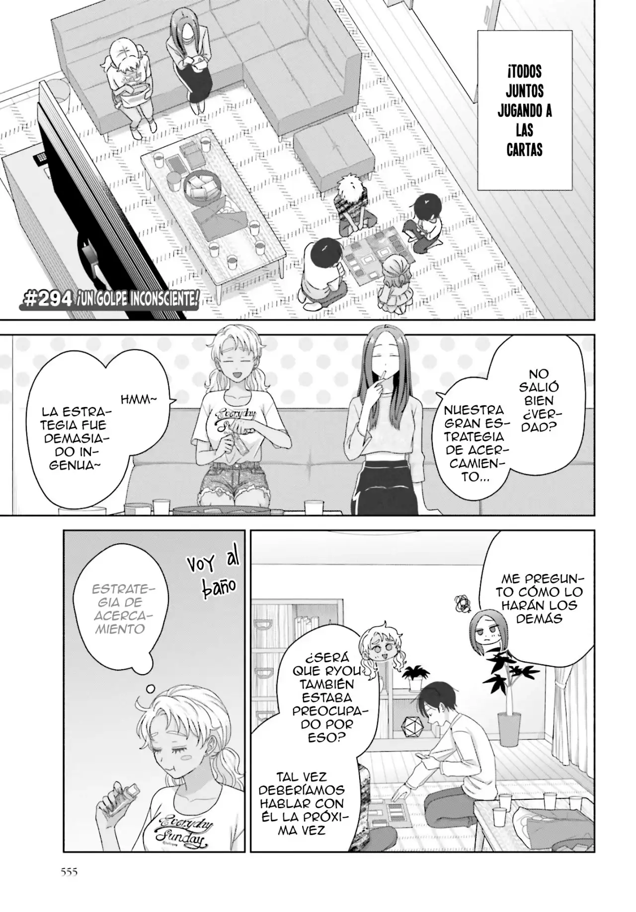 Página 5 — Otaku ni Yasashii Gyaru wa Inai!? Capítulo 294