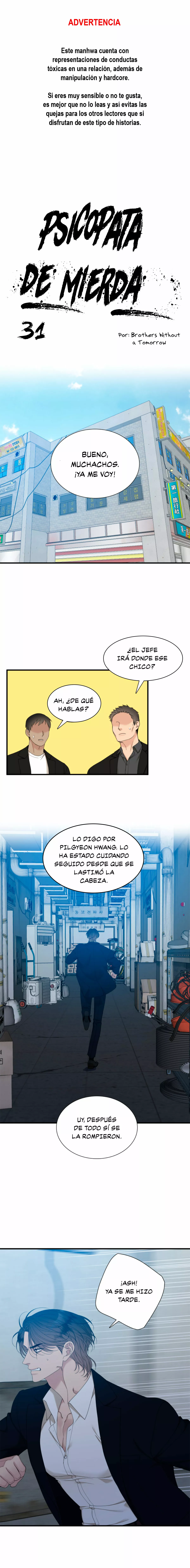 Página 5 — Psicopata de Mierda Capítulo 31.1