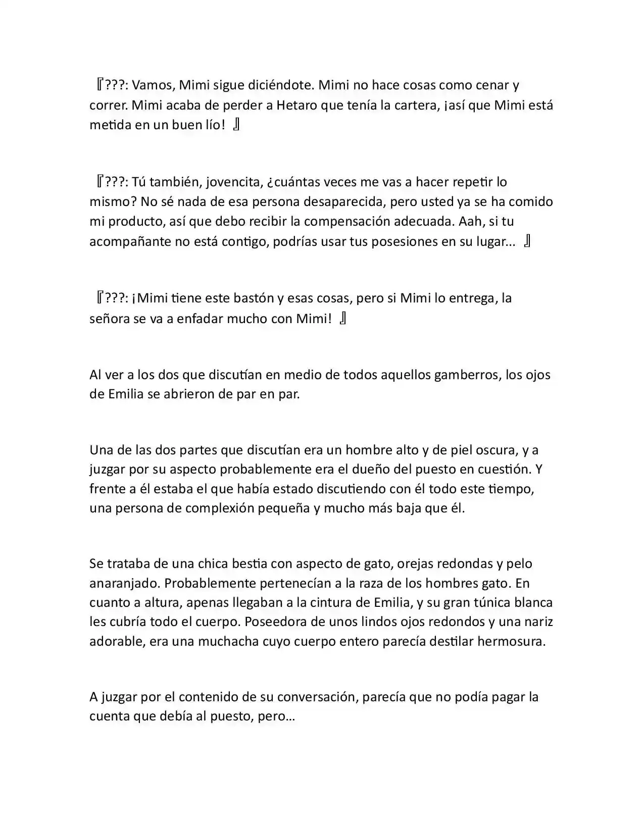 Página 9 — Re:Zero Kara Hajimeru Isekai Seikatsu Historias Cortas Capítulo 2