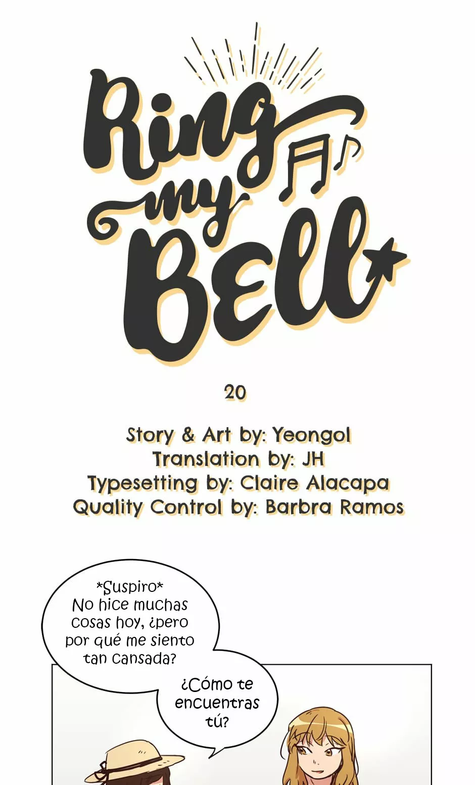Página 6 — Ring My Bell Capítulo 20
