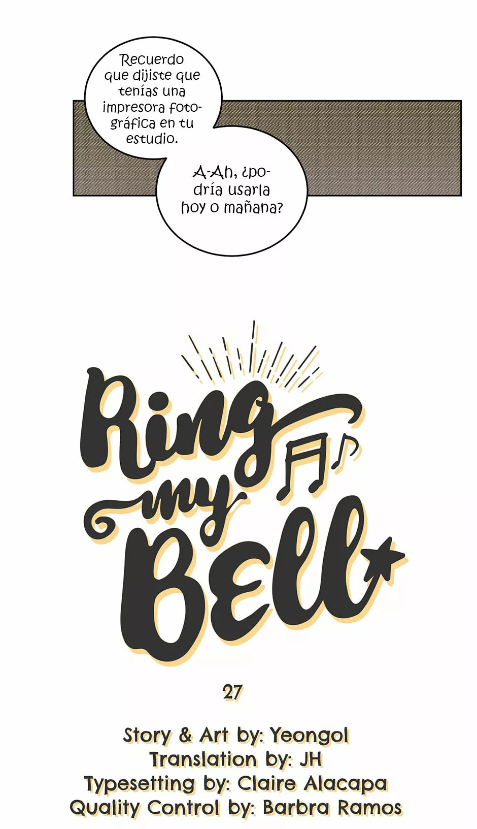 Página 8 — Ring My Bell Capítulo 27