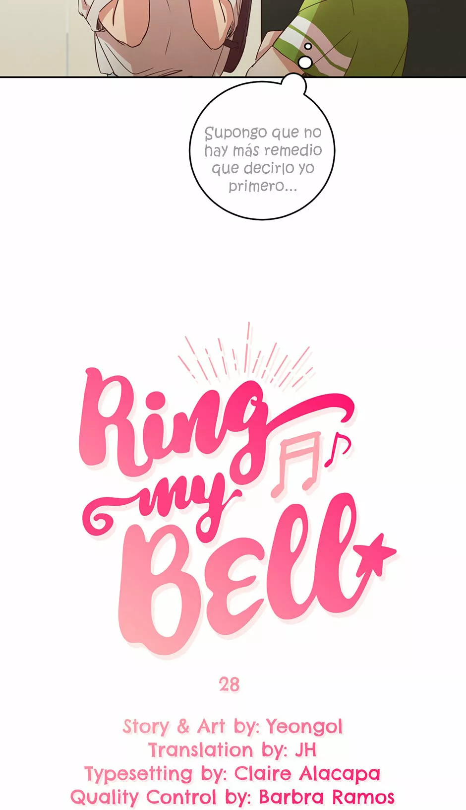 Página 12 — Ring My Bell Capítulo 28