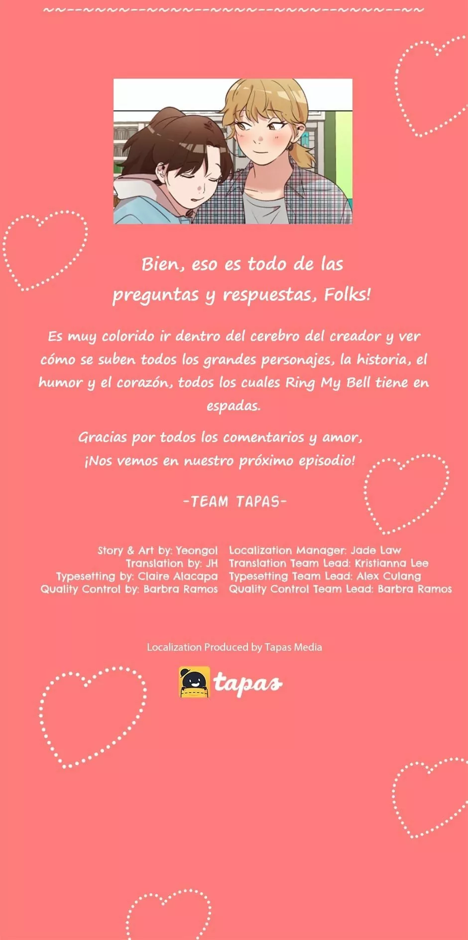 Página 8 — Ring My Bell Capítulo 55.1