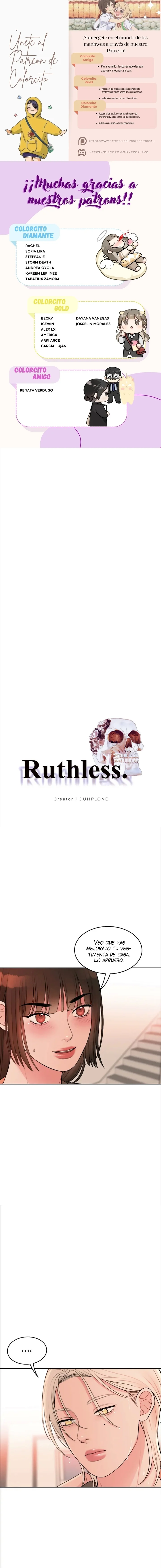 Página 1 — Ruthless Capítulo 34