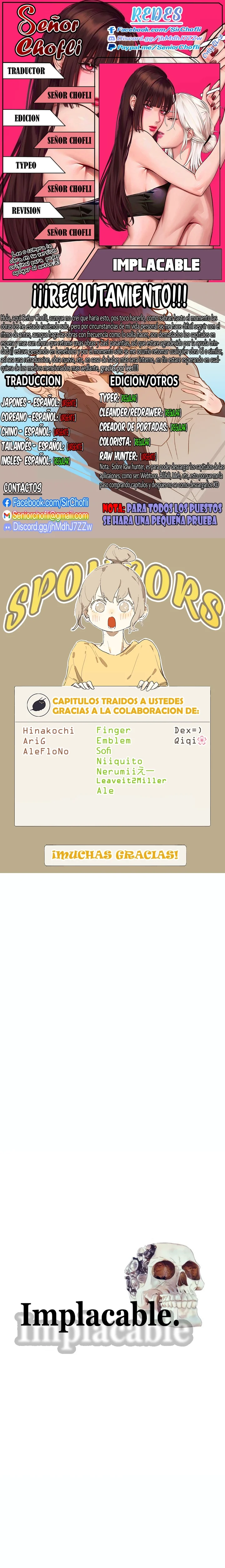 Página 1 — Ruthless Capítulo 58