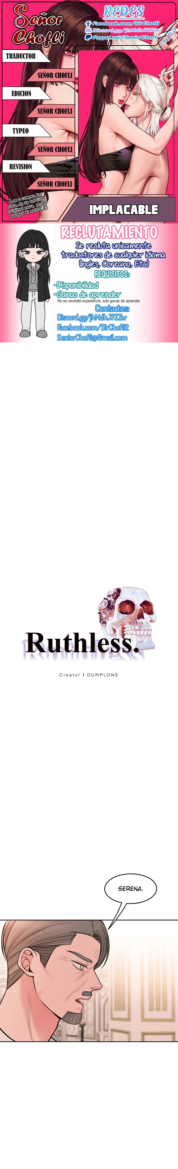 Página 1 — Ruthless Capítulo 94