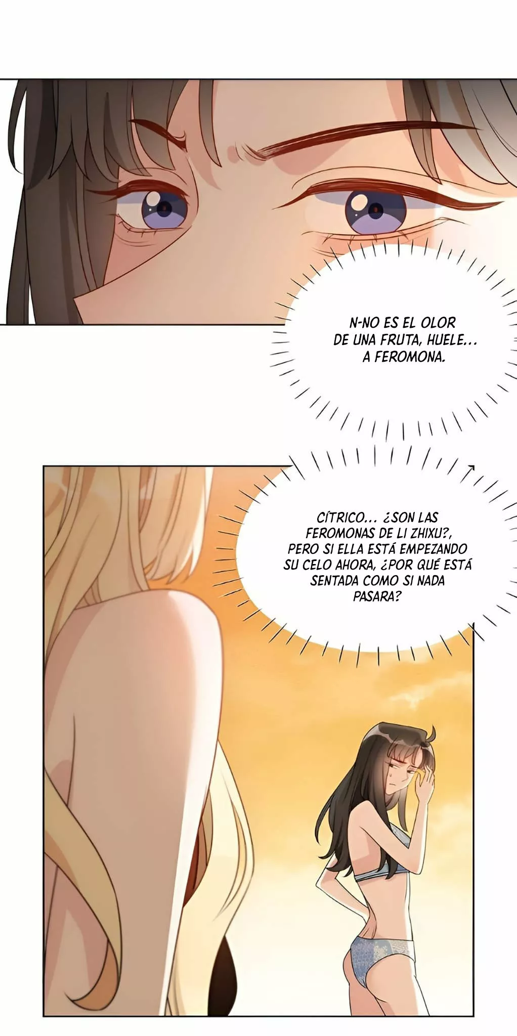 Página 22 — Sabes un poco dulce Capítulo 34
