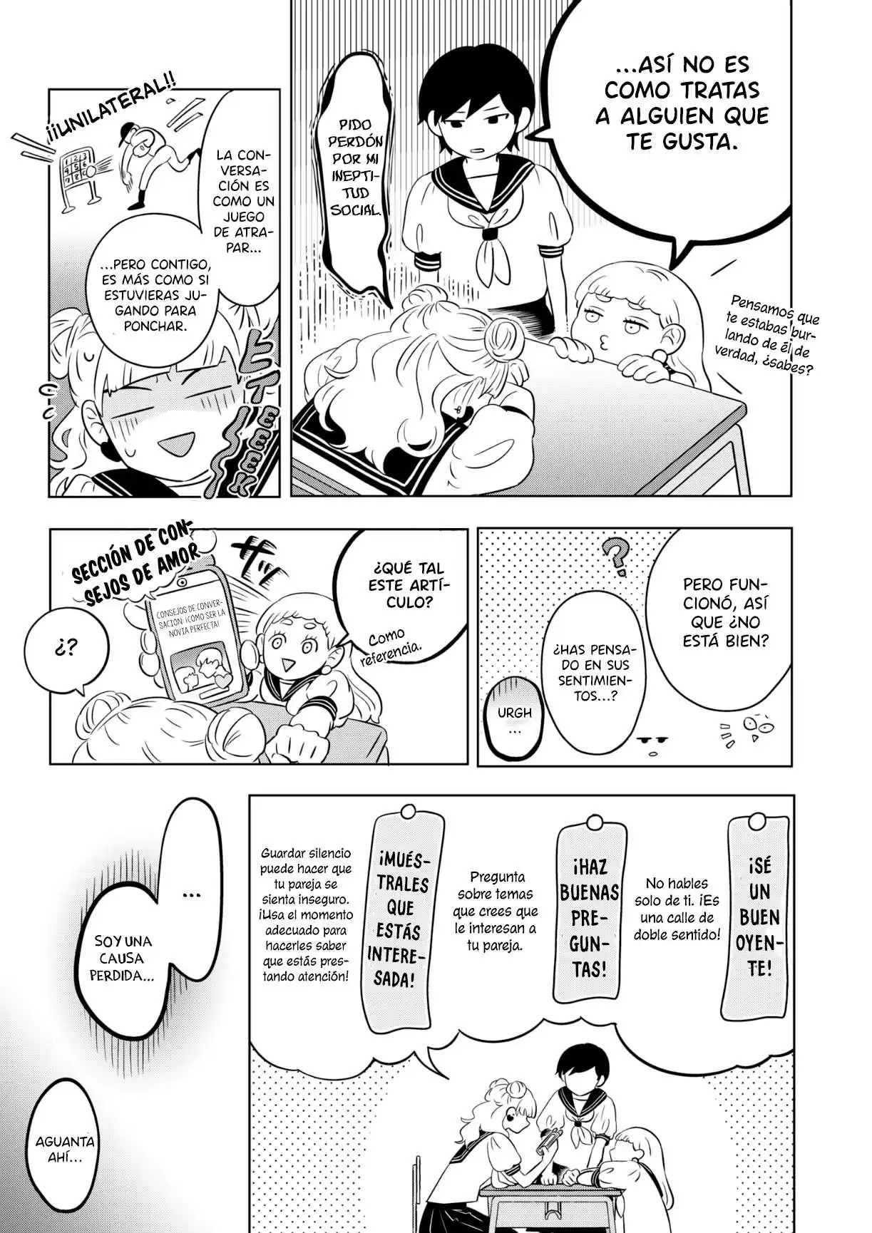 Página 4 — Capítulo 2 de Seihantai na Kimi to Boku
