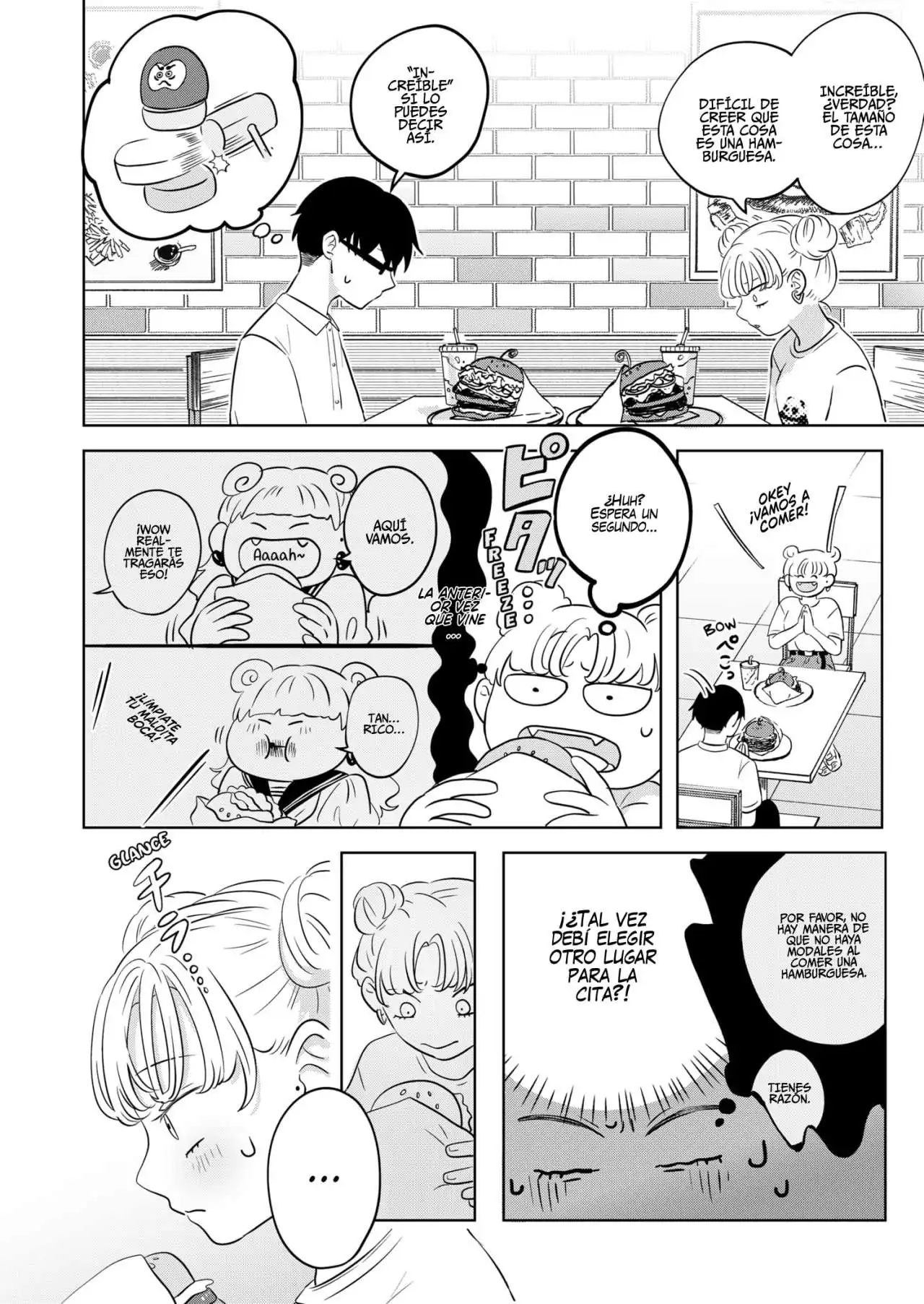 Página 8 — Capítulo 3 de Seihantai na Kimi to Boku
