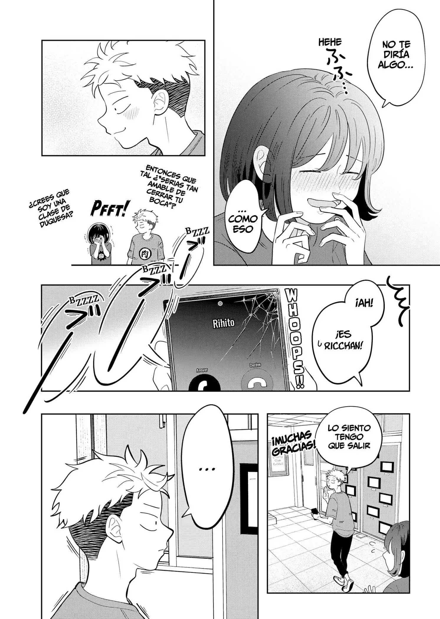 Página 12 — Capítulo 15 de Seihantai na Kimi to Boku