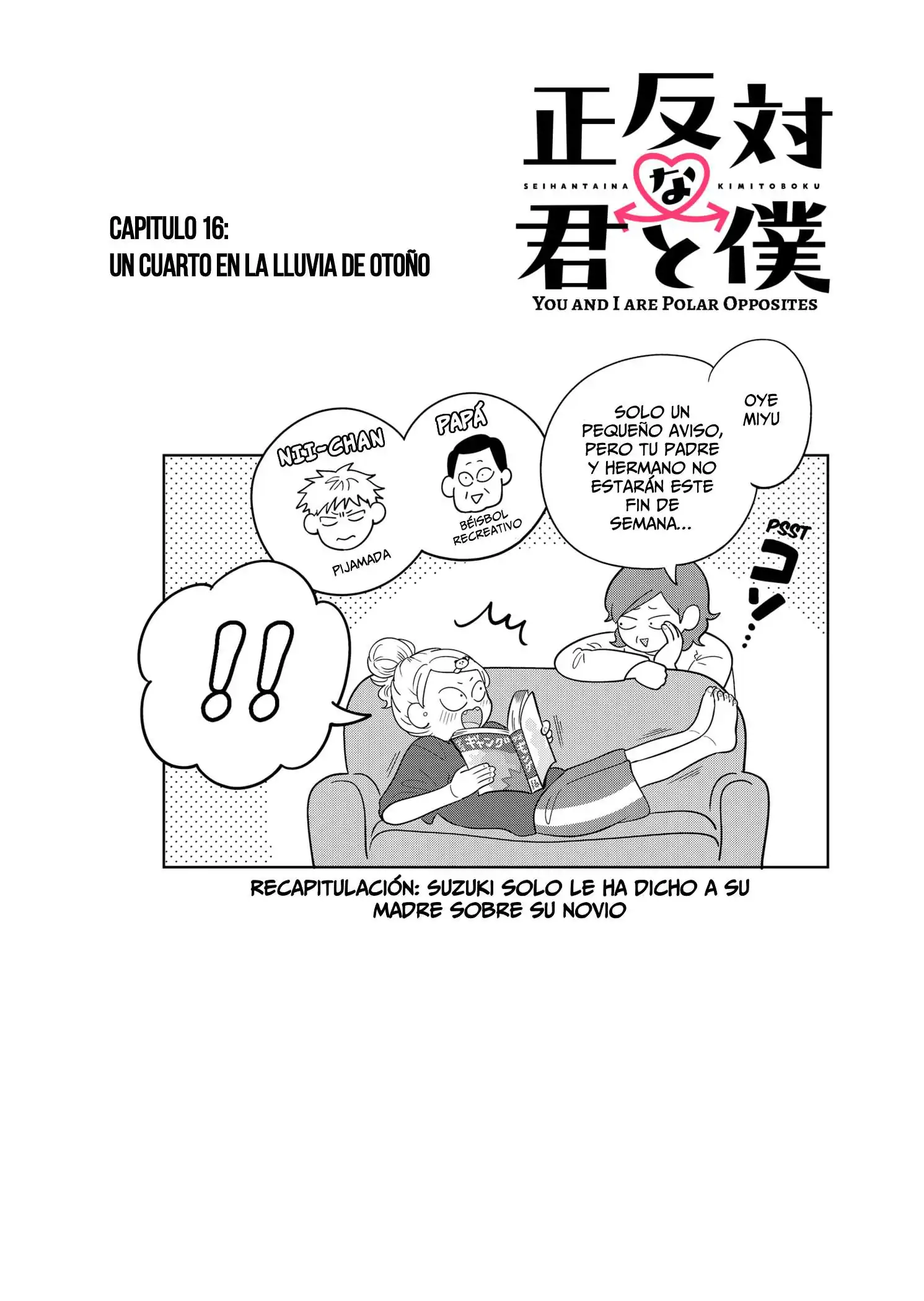 Página 2 — Capítulo 16 de Seihantai na Kimi to Boku