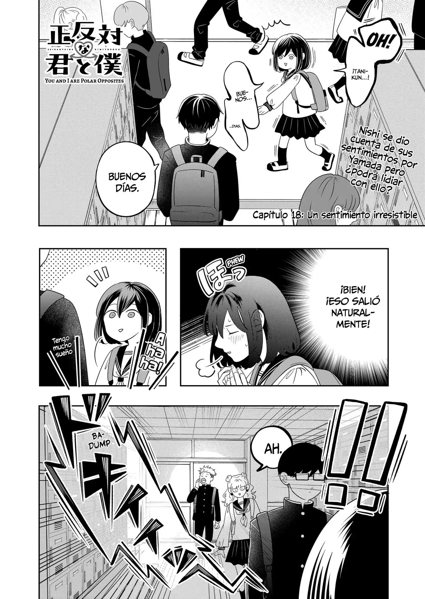 Página 2 — Capítulo 18 de Seihantai na Kimi to Boku