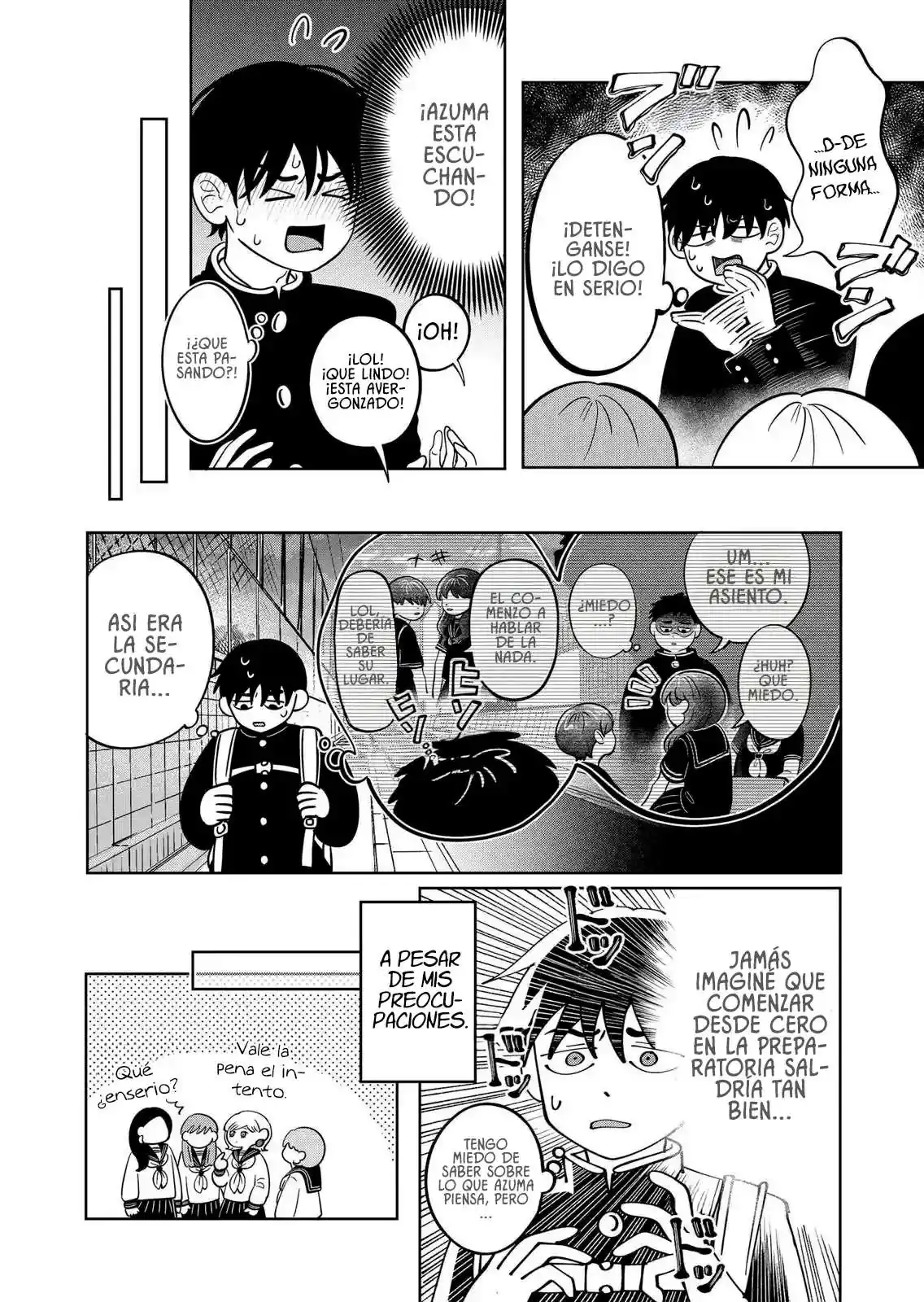 Página 6 — Capítulo 35 de Seihantai na Kimi to Boku