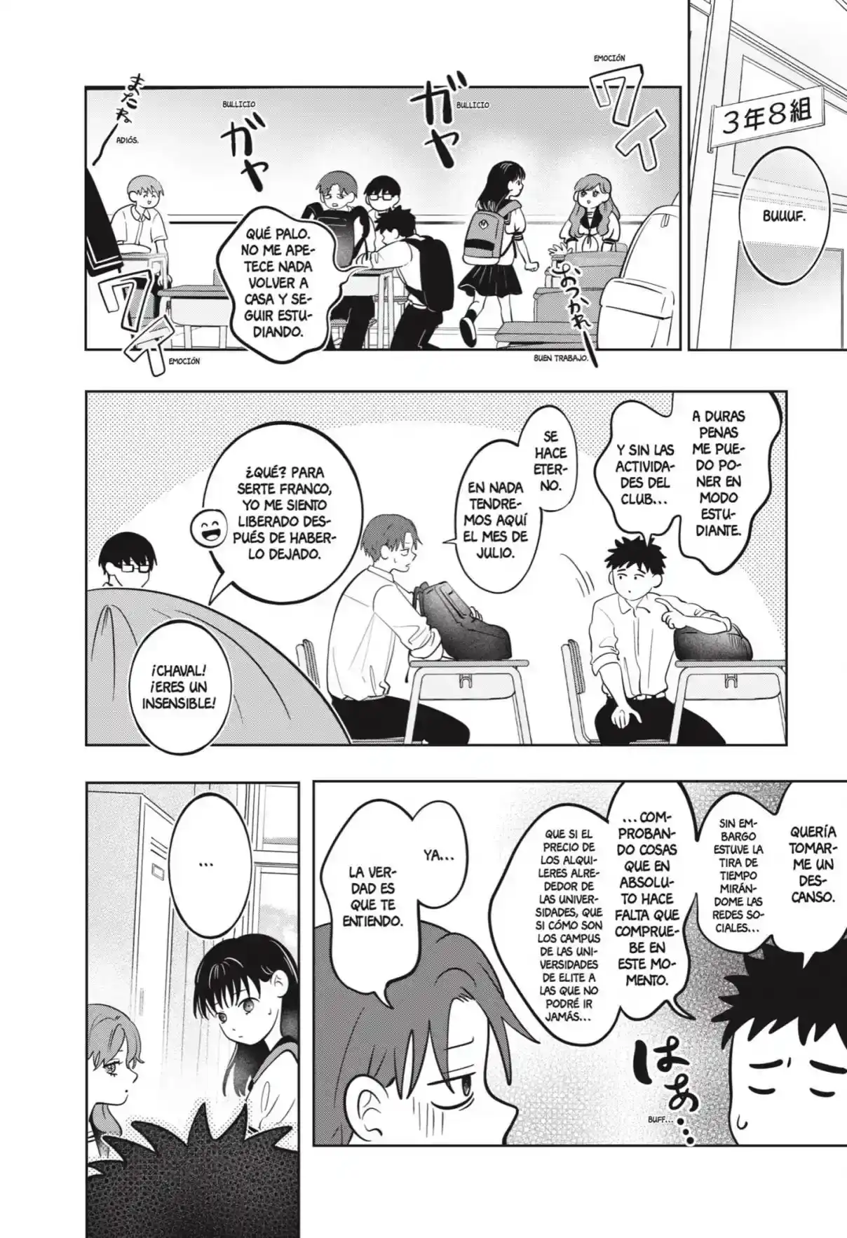Página 25 — Capítulo 54 de Seihantai na Kimi to Boku