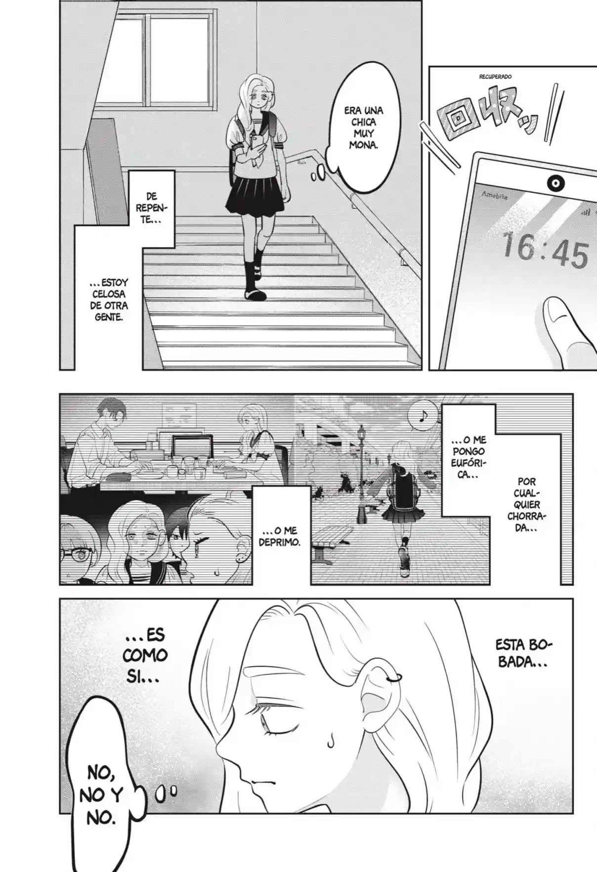 Página 40 — Capítulo 55 de Seihantai na Kimi to Boku