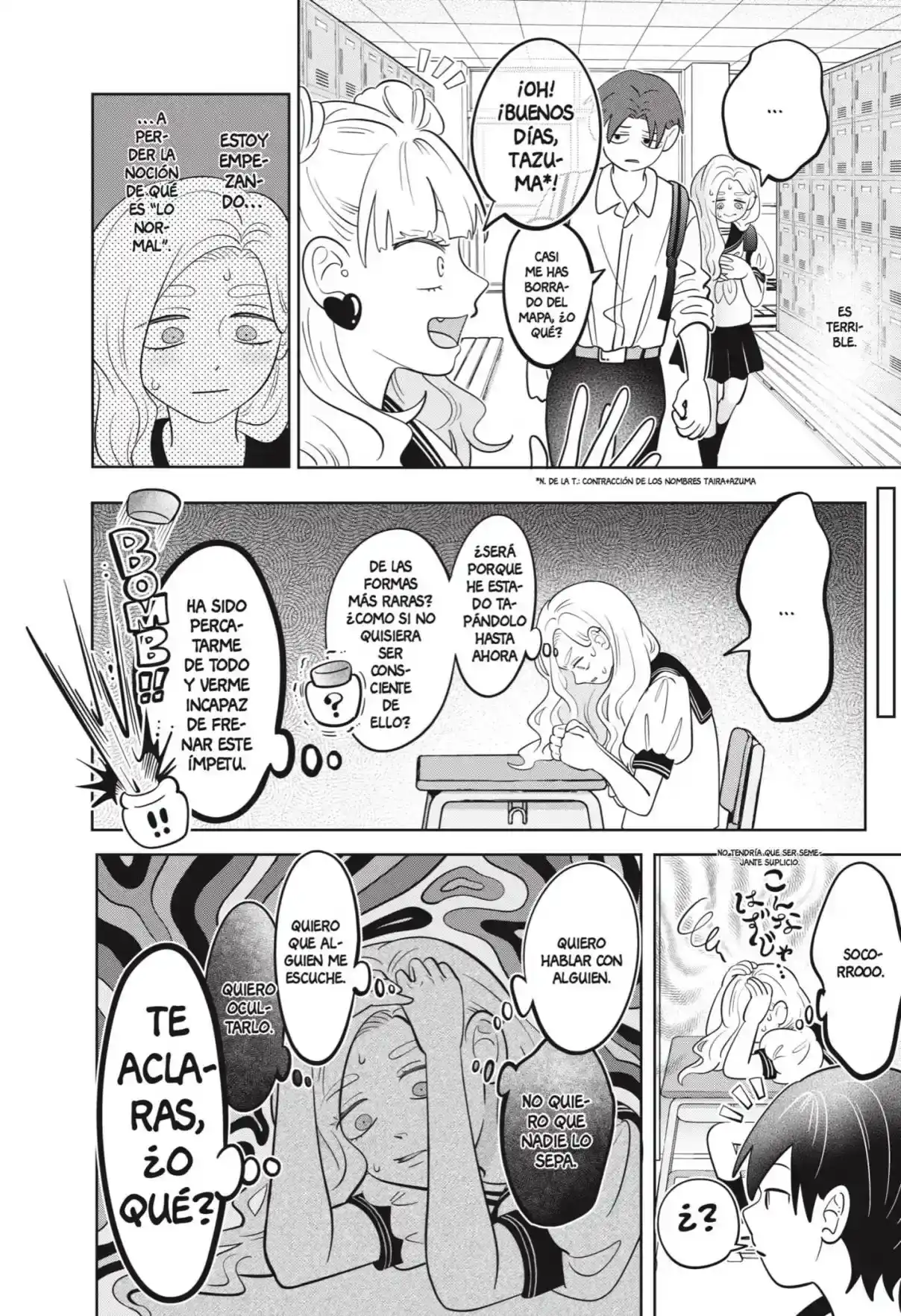 Página 34 — Capítulo 56 de Seihantai na Kimi to Boku