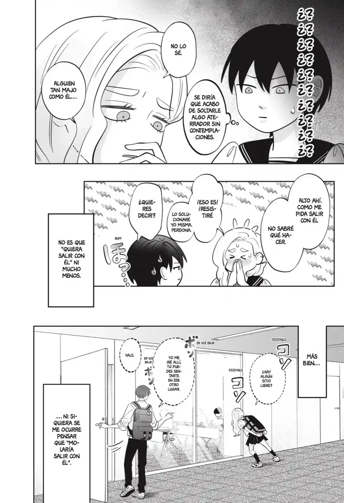 Página 38 — Capítulo 56 de Seihantai na Kimi to Boku