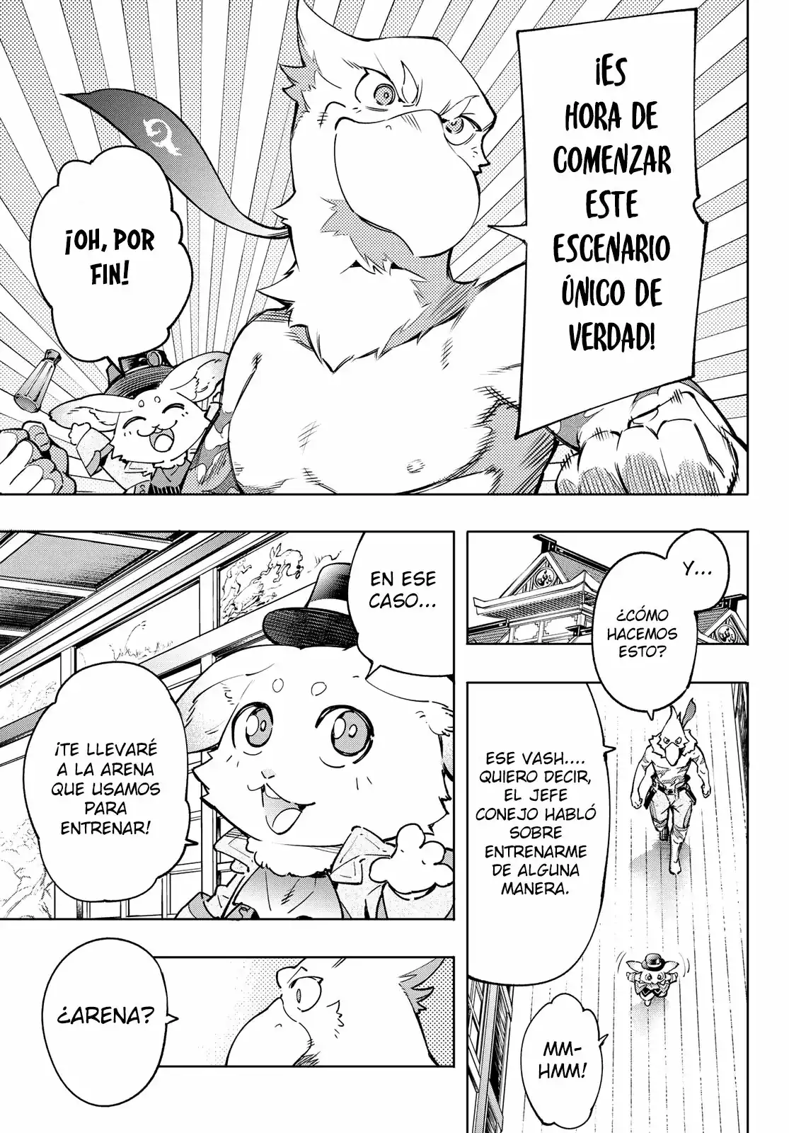 Página 19 — Shangri-La Frontier: Kusoge Hunter, Kamige ni Idoman to su Capítulo 13