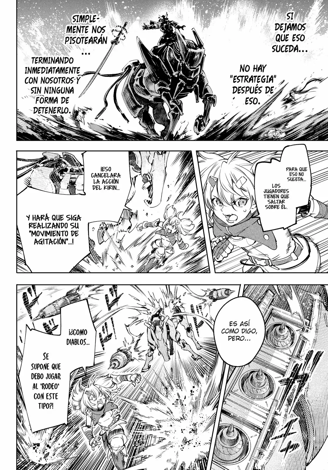 Página 4 — Shangri-La Frontier: Kusoge Hunter, Kamige ni Idoman to su Capítulo 33